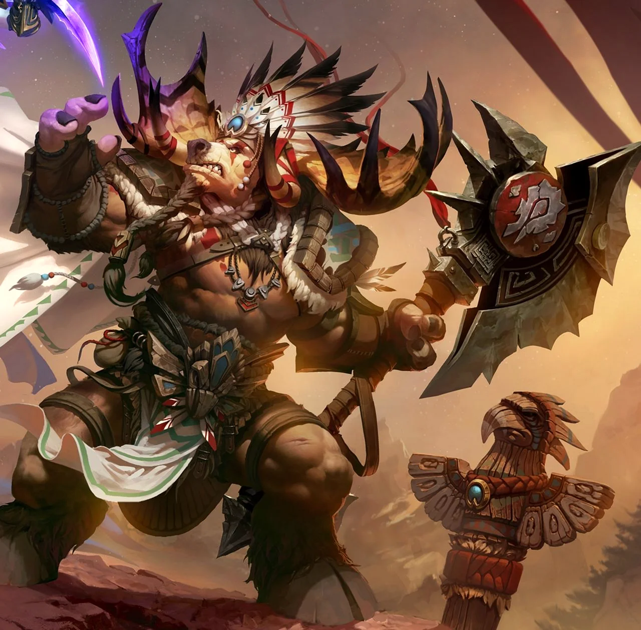 Таурен шаман Warcraft