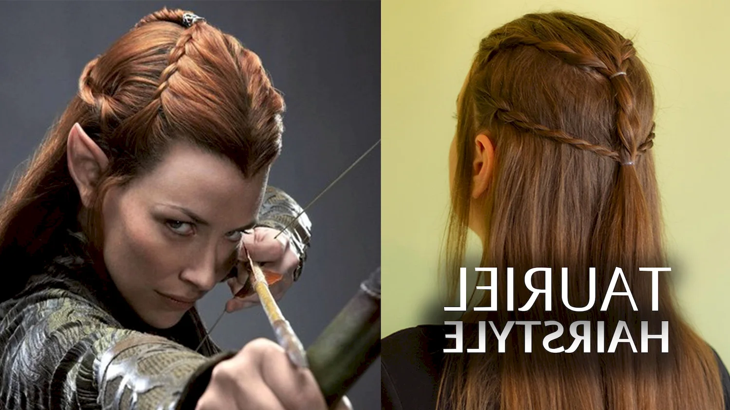 Тауриэль Хоббит причёска