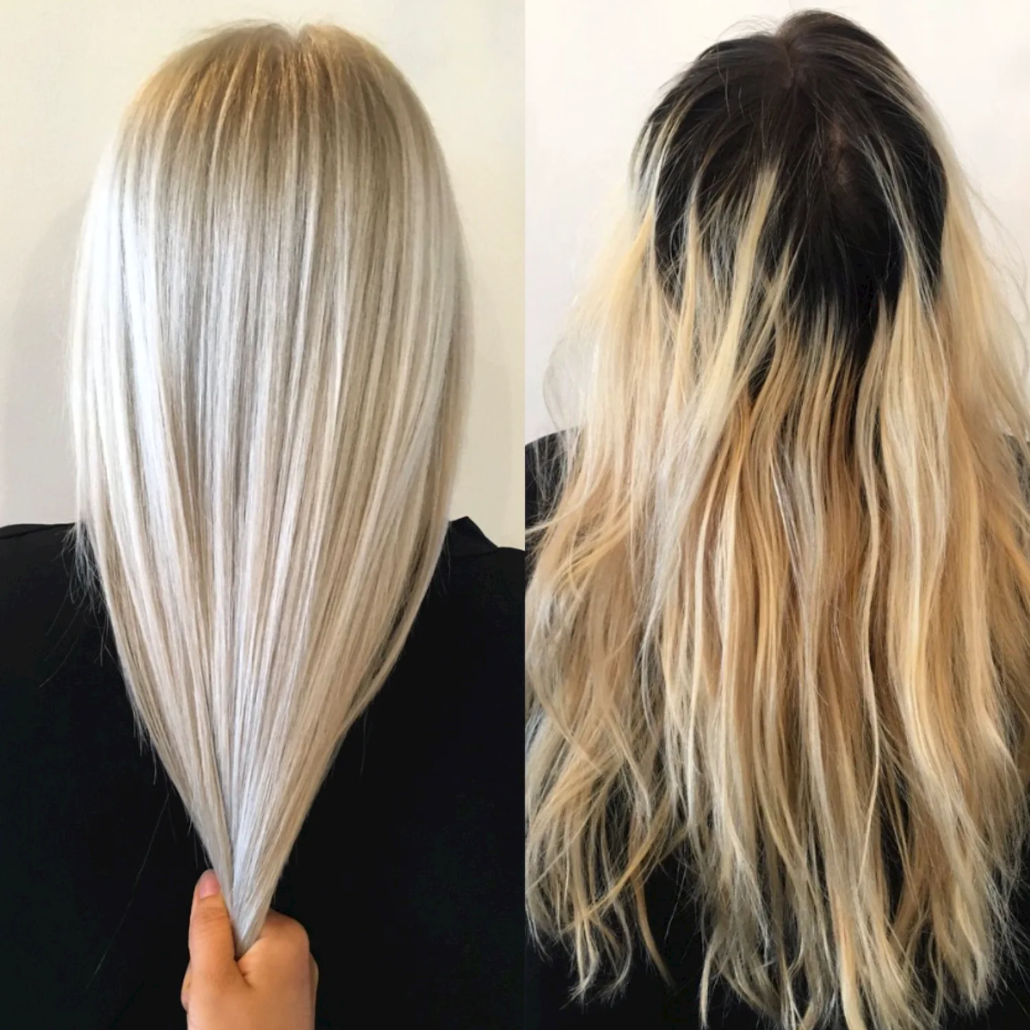 Техники окрашивания волос блонд