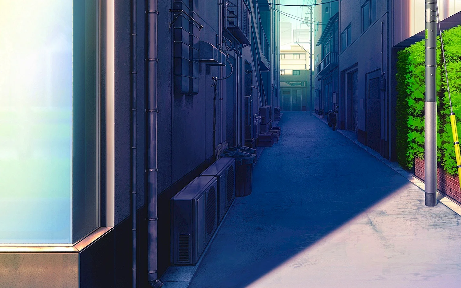Тёмный переулок аниме гача лайф