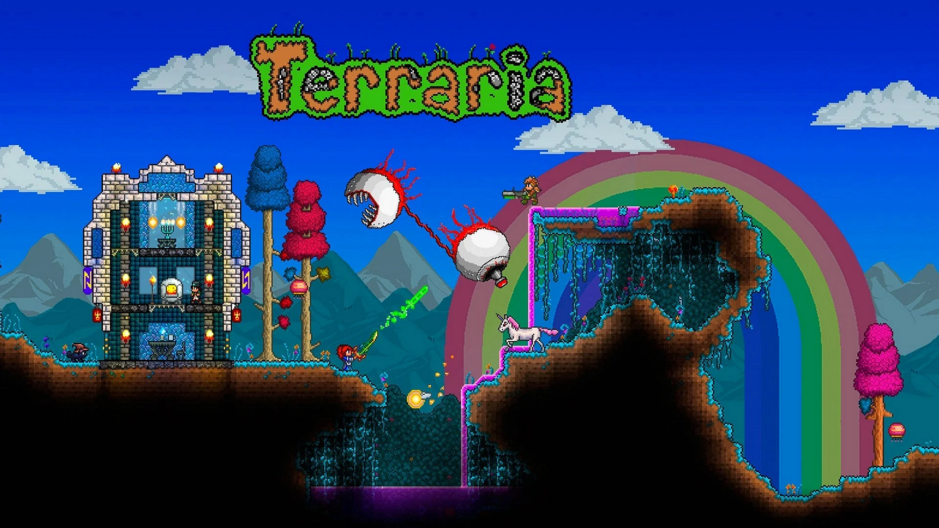 Terraria ps4 обложка