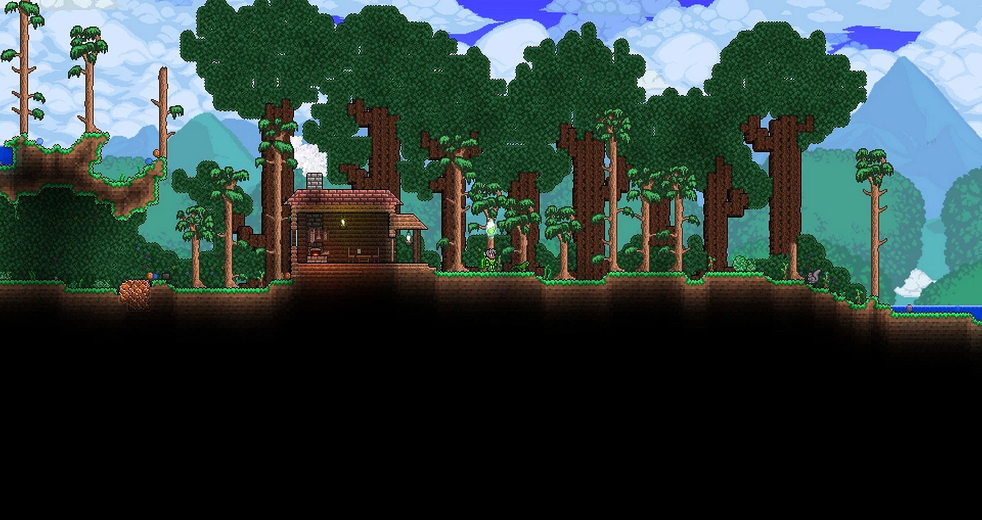 Террария лес
