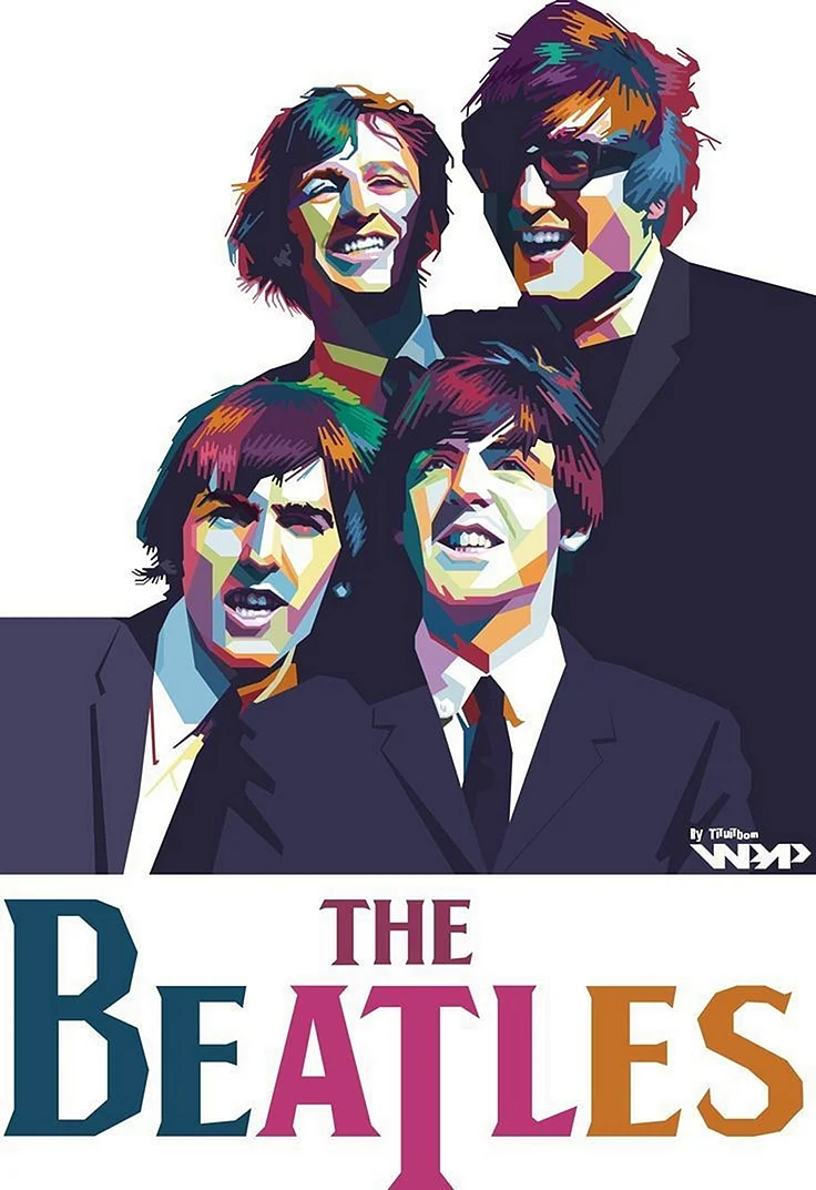 The Beatles плакат