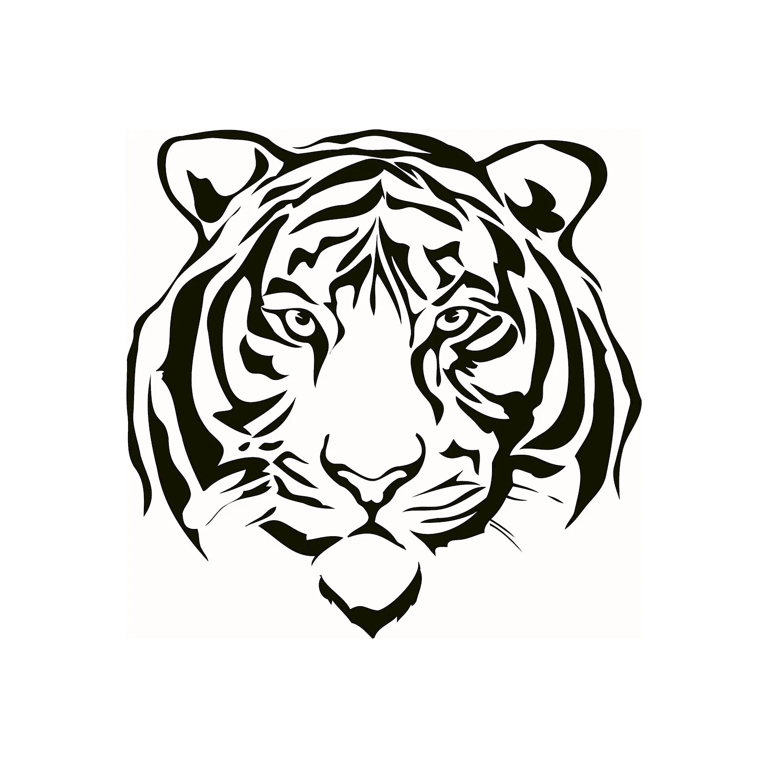Тигр вектор