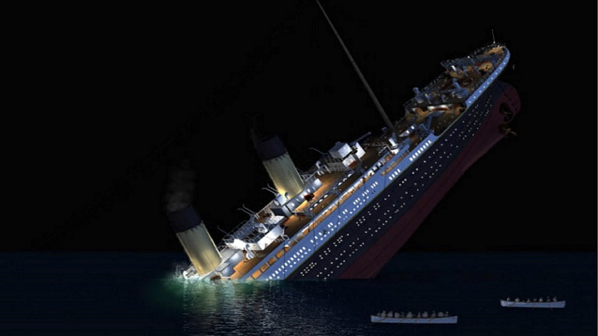 Titanic 1997 Sinking