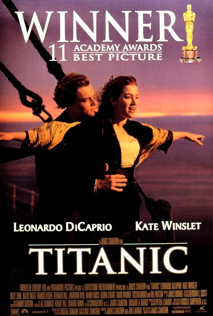Титаник 1997 Постер