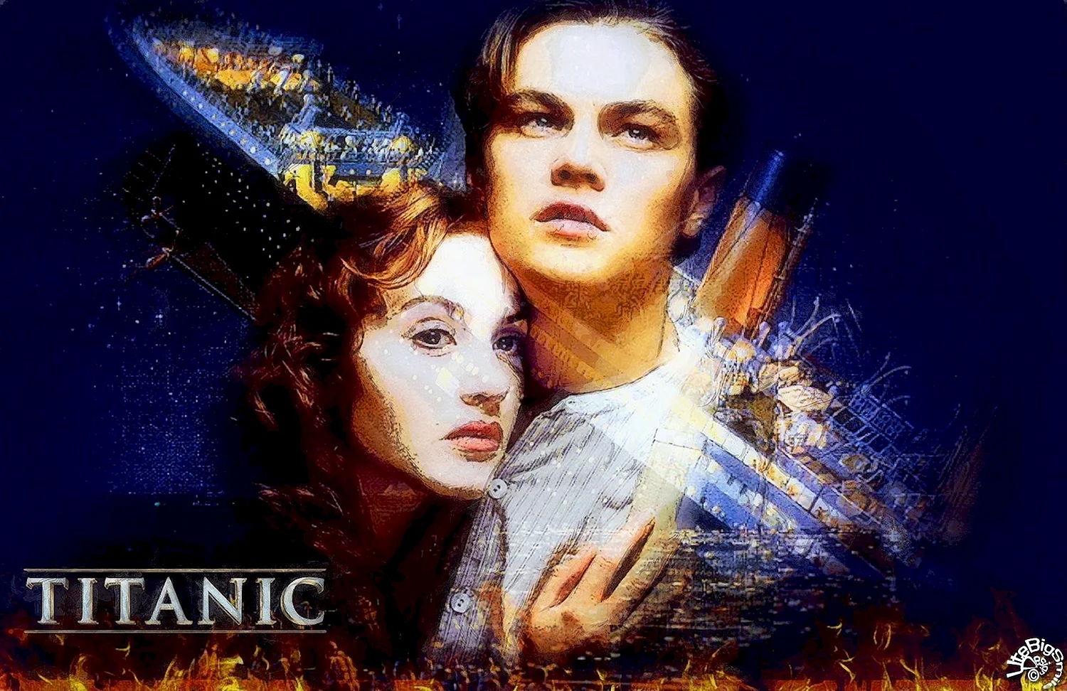 Титаник фильм 1997 обложка
