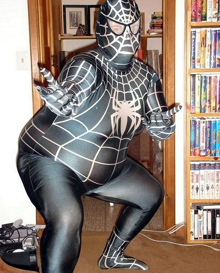 Толстый человек паук