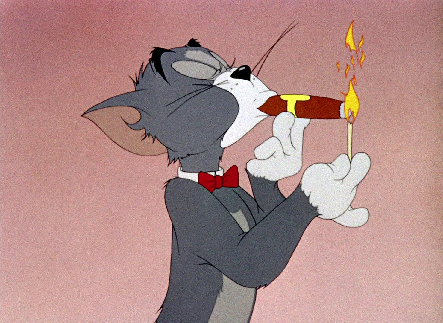 Том и Джерри том с сигарой