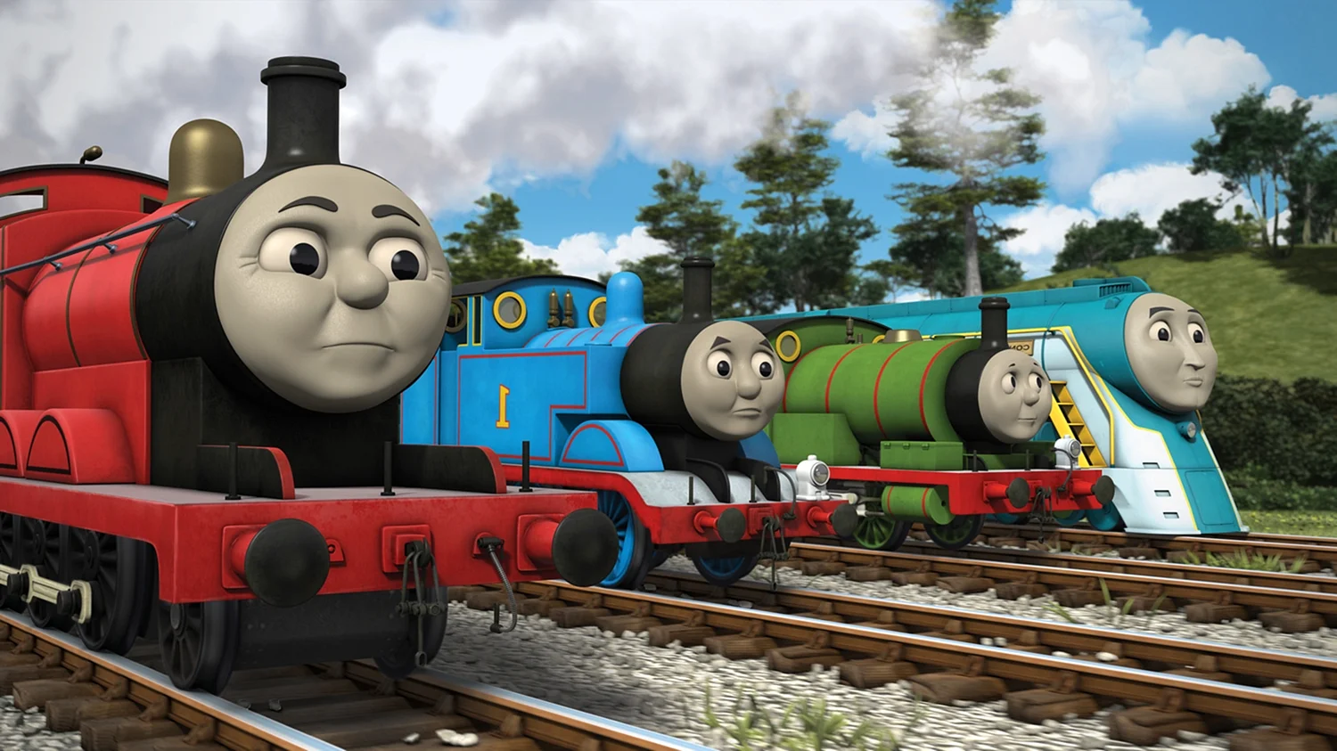 Томас и Королевский поезд