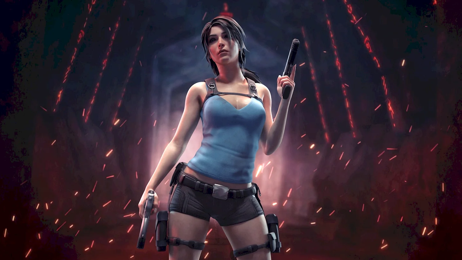 Tomb Raider Лара Крофт 3d