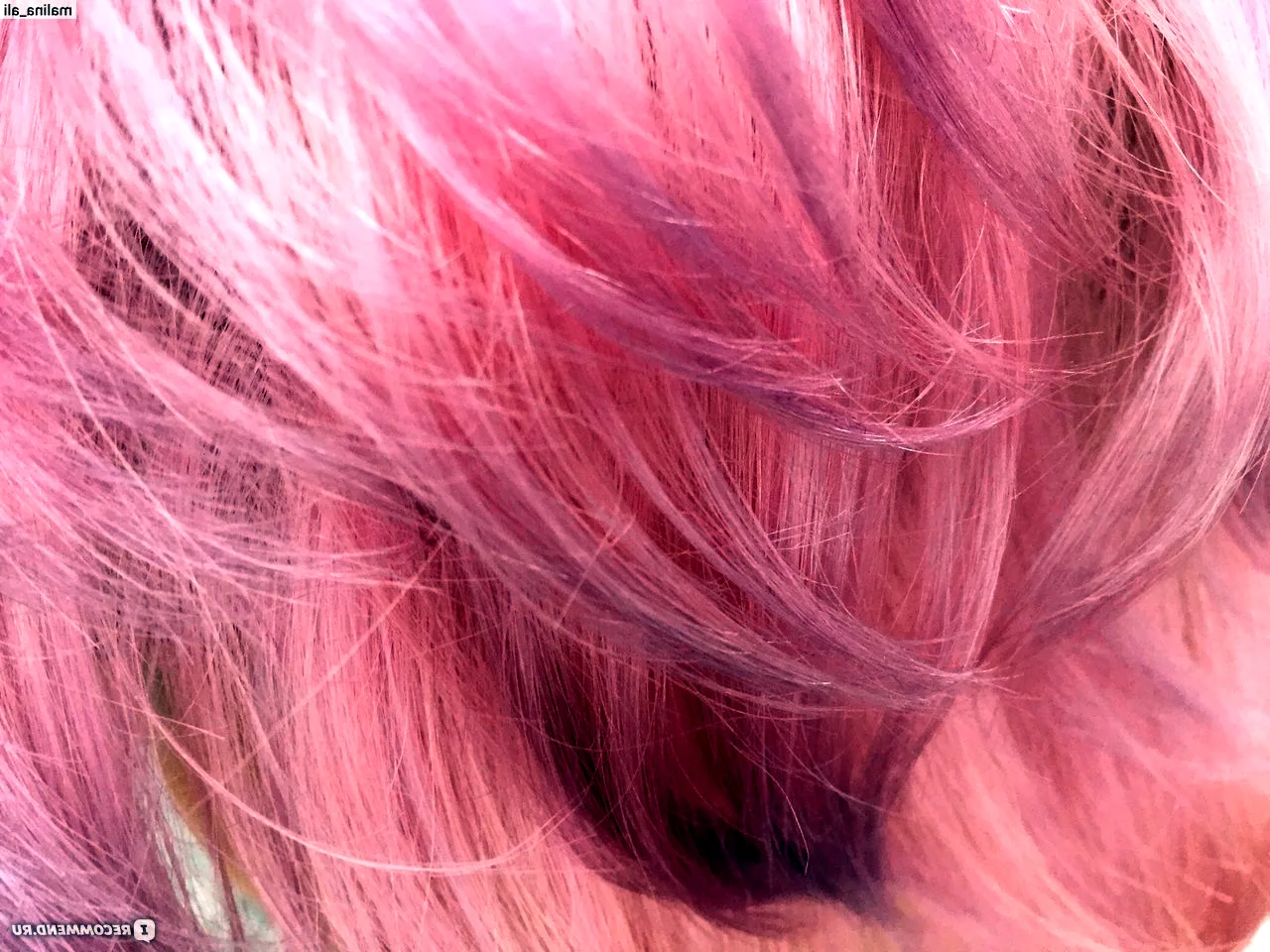 Тоник для волос розовый