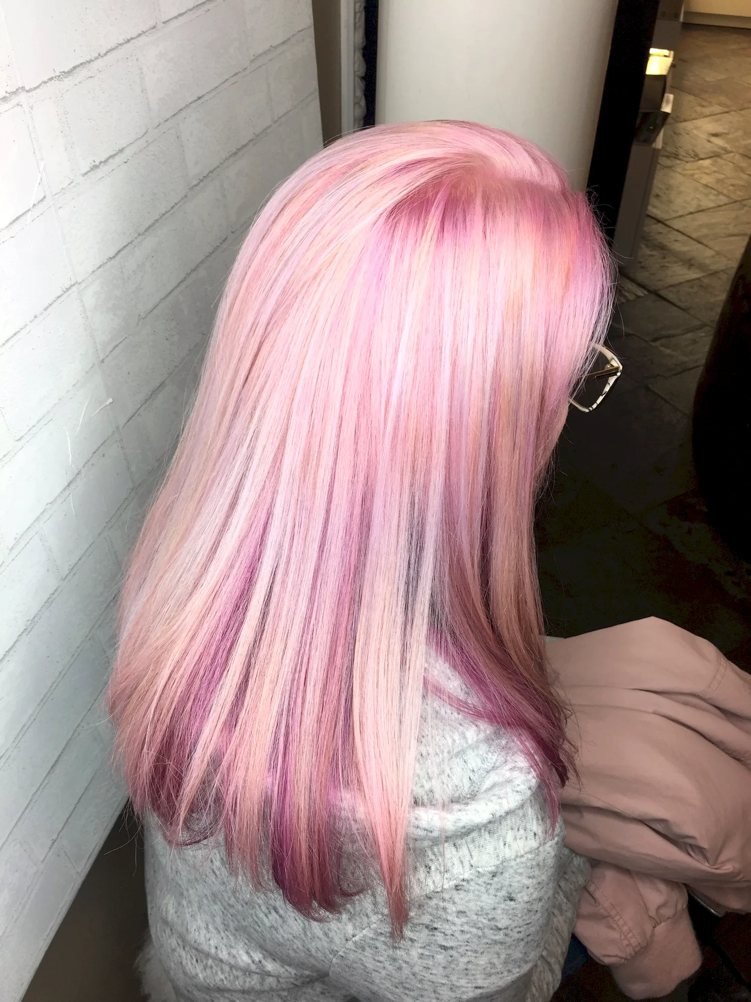 Тоника для волос розовый