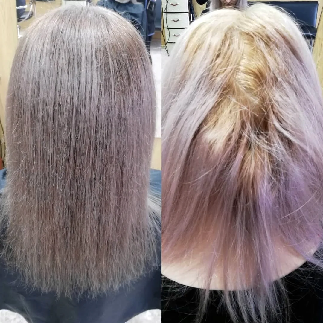 Тонирование волос после осветления краской
