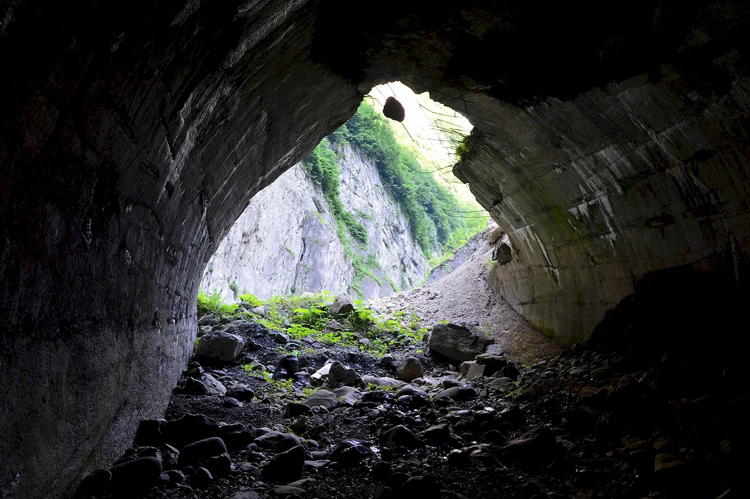 Тоннель в Кармадонском ущелье