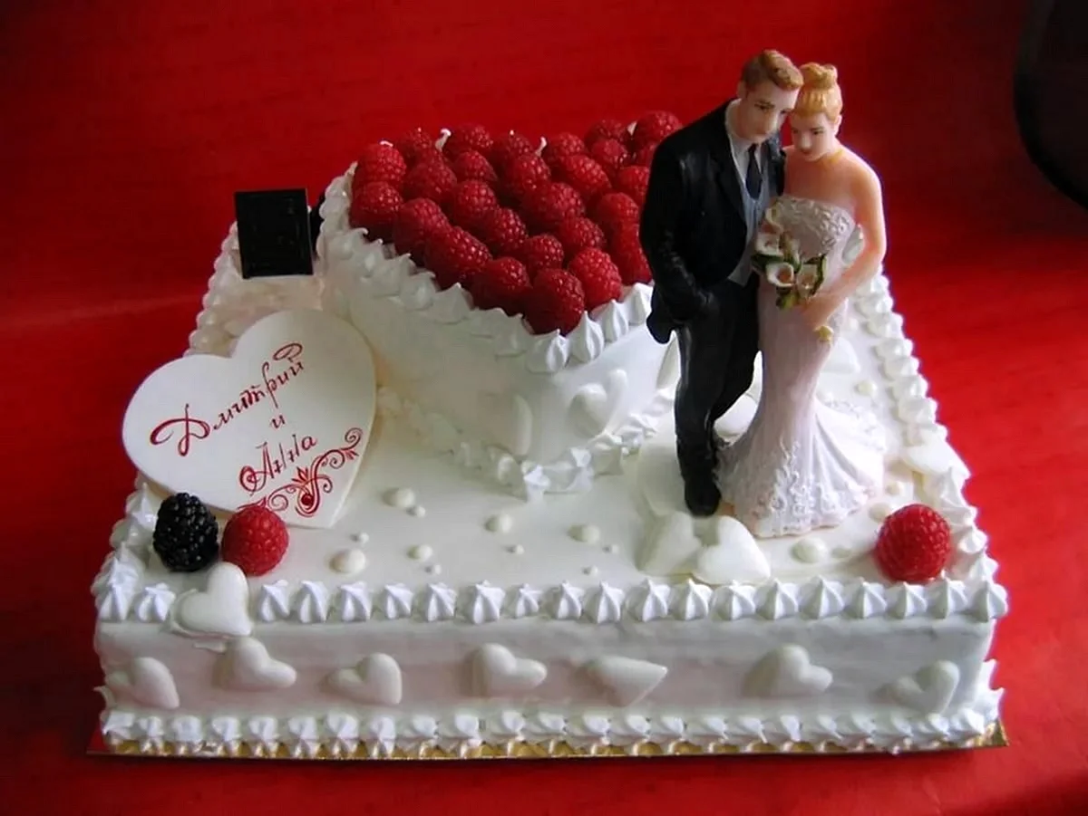 Торт на бракосочетание