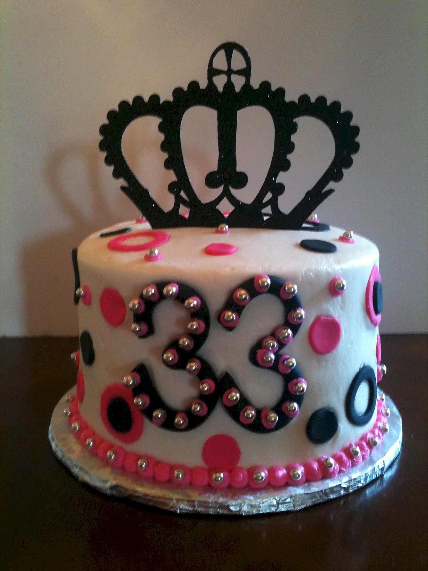 Торт на день рождения 33 года