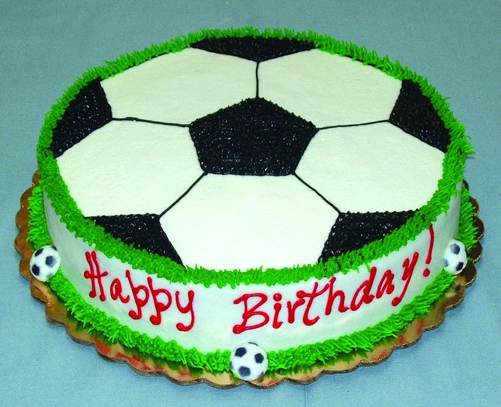 Торт на день рождения мальчику футбол