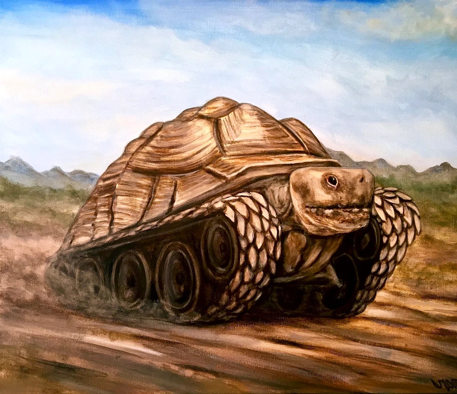 Tortoise танк арт