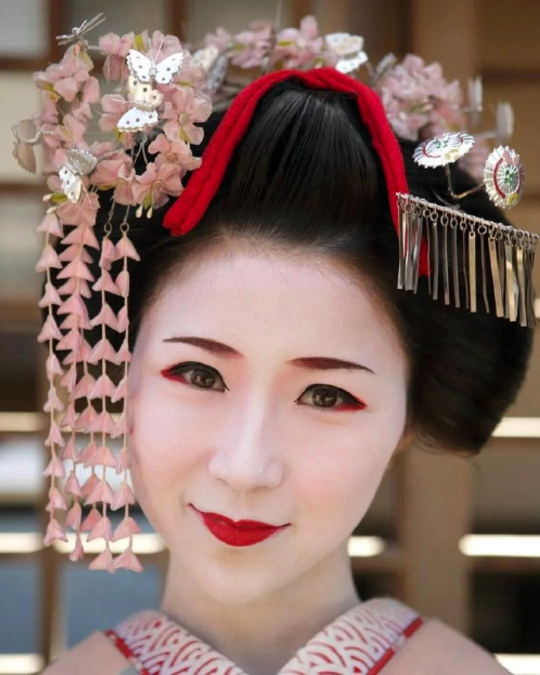 Традиционные японские прически