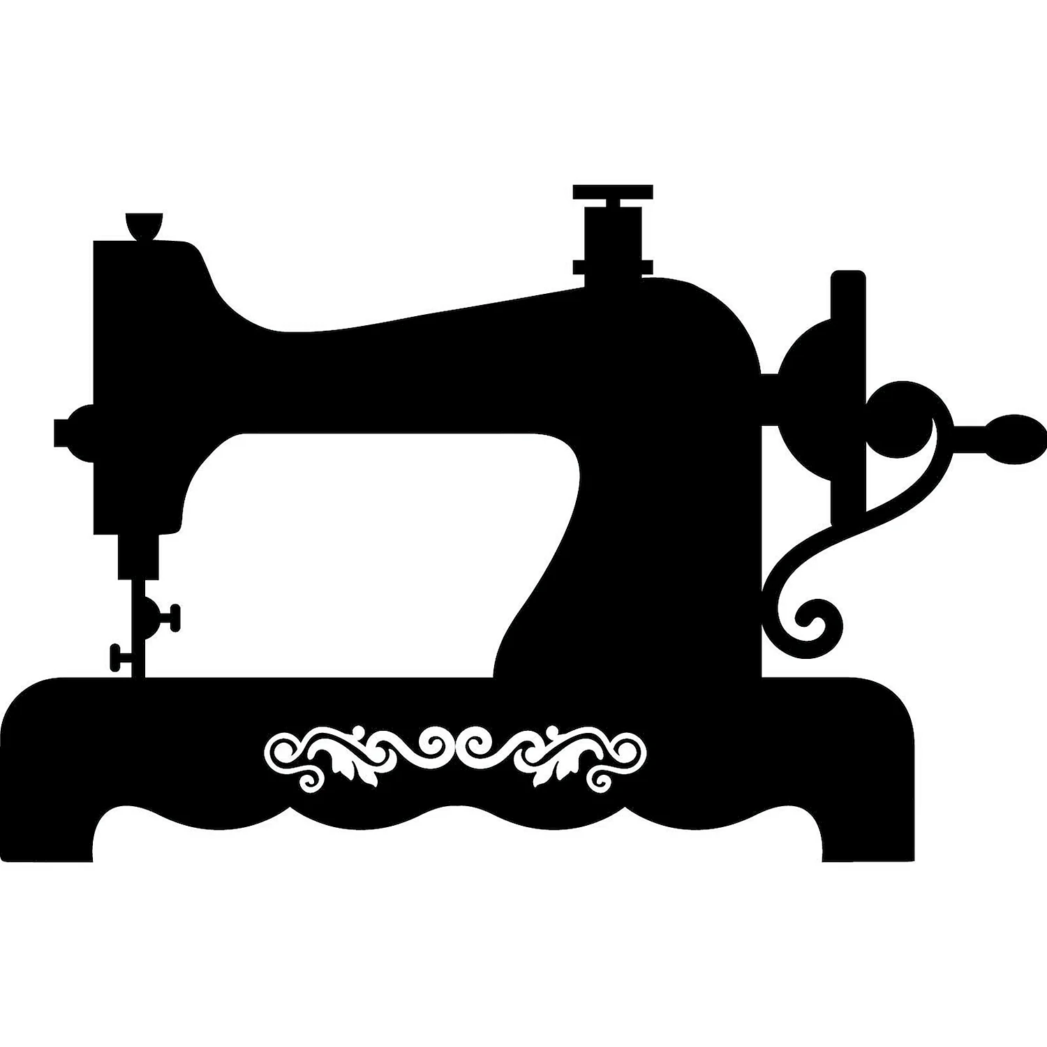 Трафарет швейной машинки