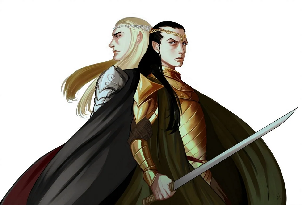 Трандуил и Элронд