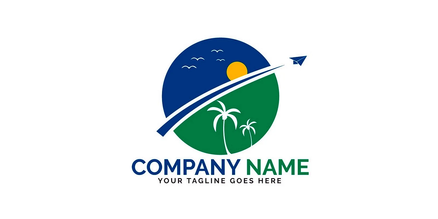Travel туристическая компания logo Design
