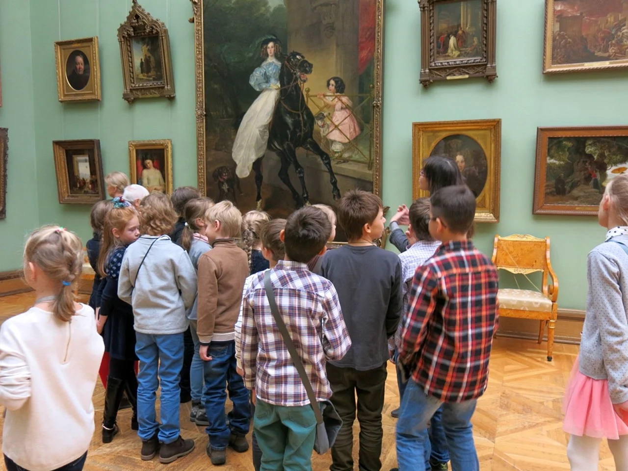 Третьяковская картинная галерея детям