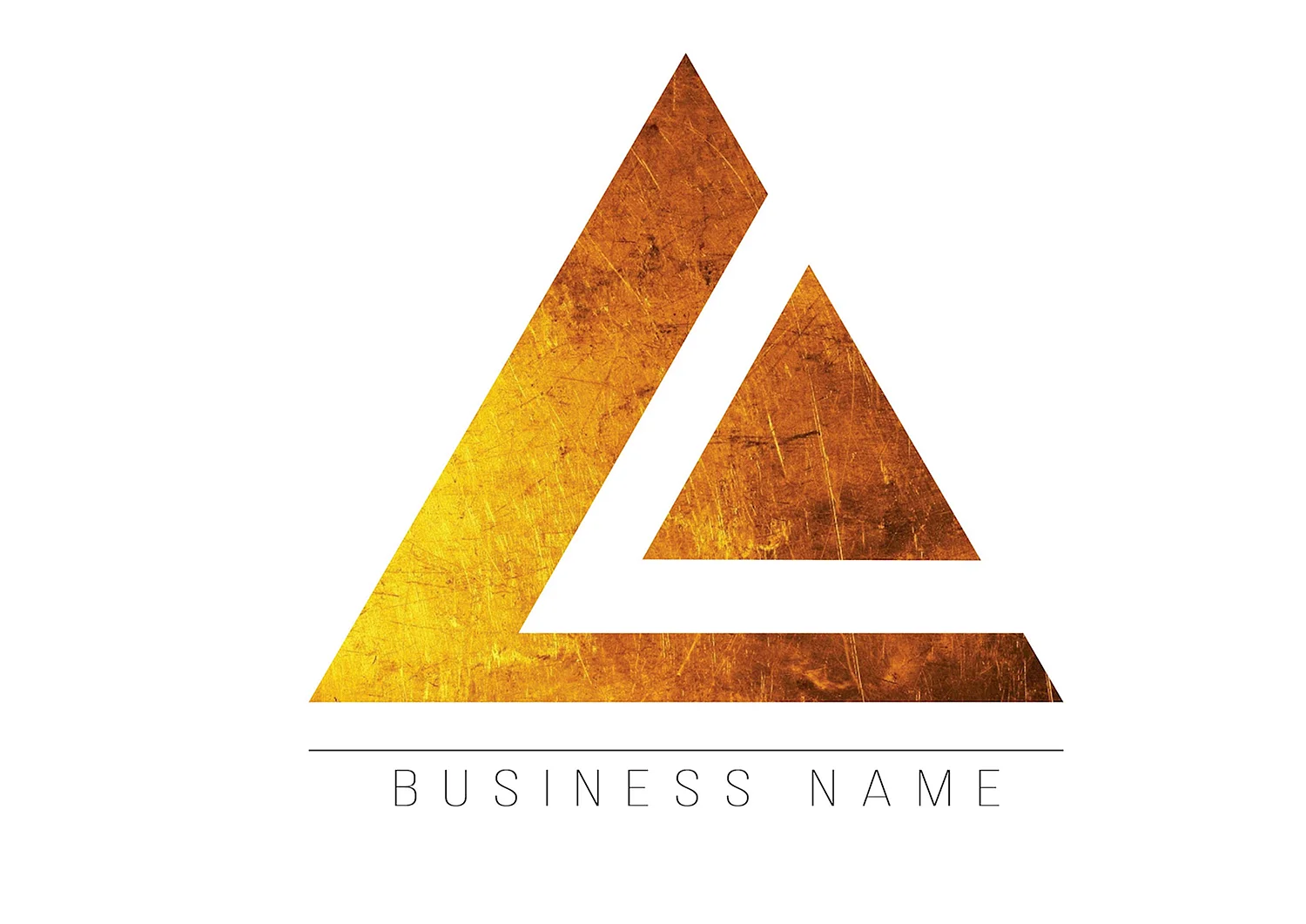 Треугольные логотипы компаний
