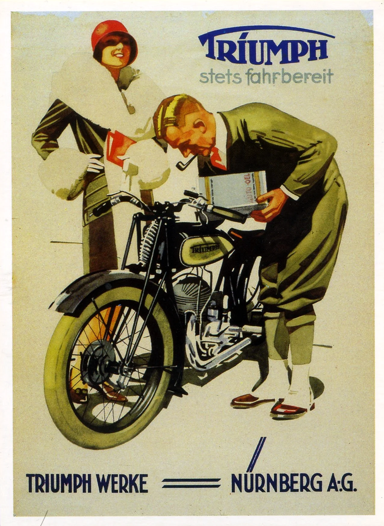Triumph Werke Nurnberg a. g мотоцикл