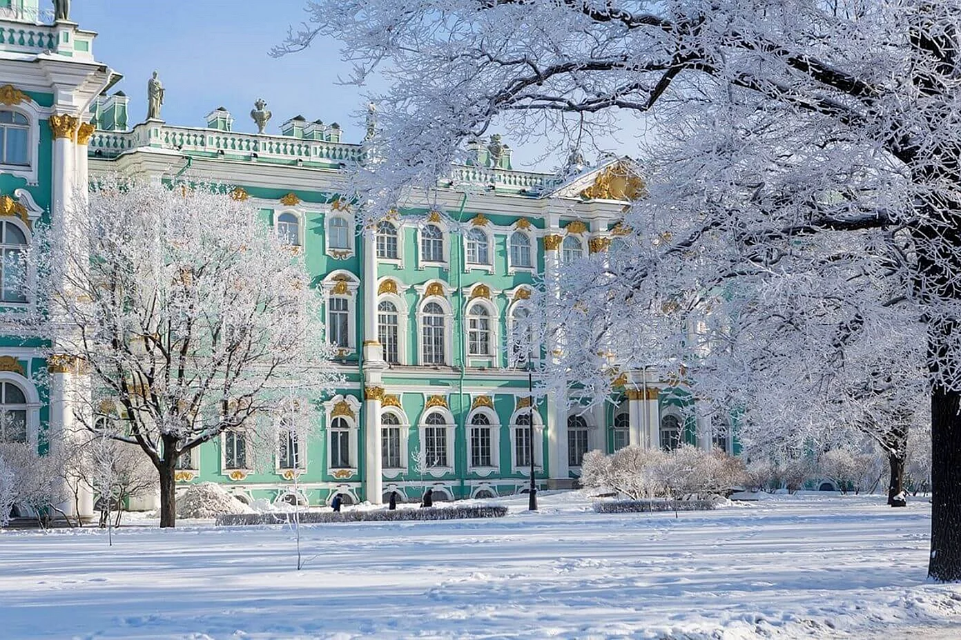Царское село Санкт-Петербург зимой