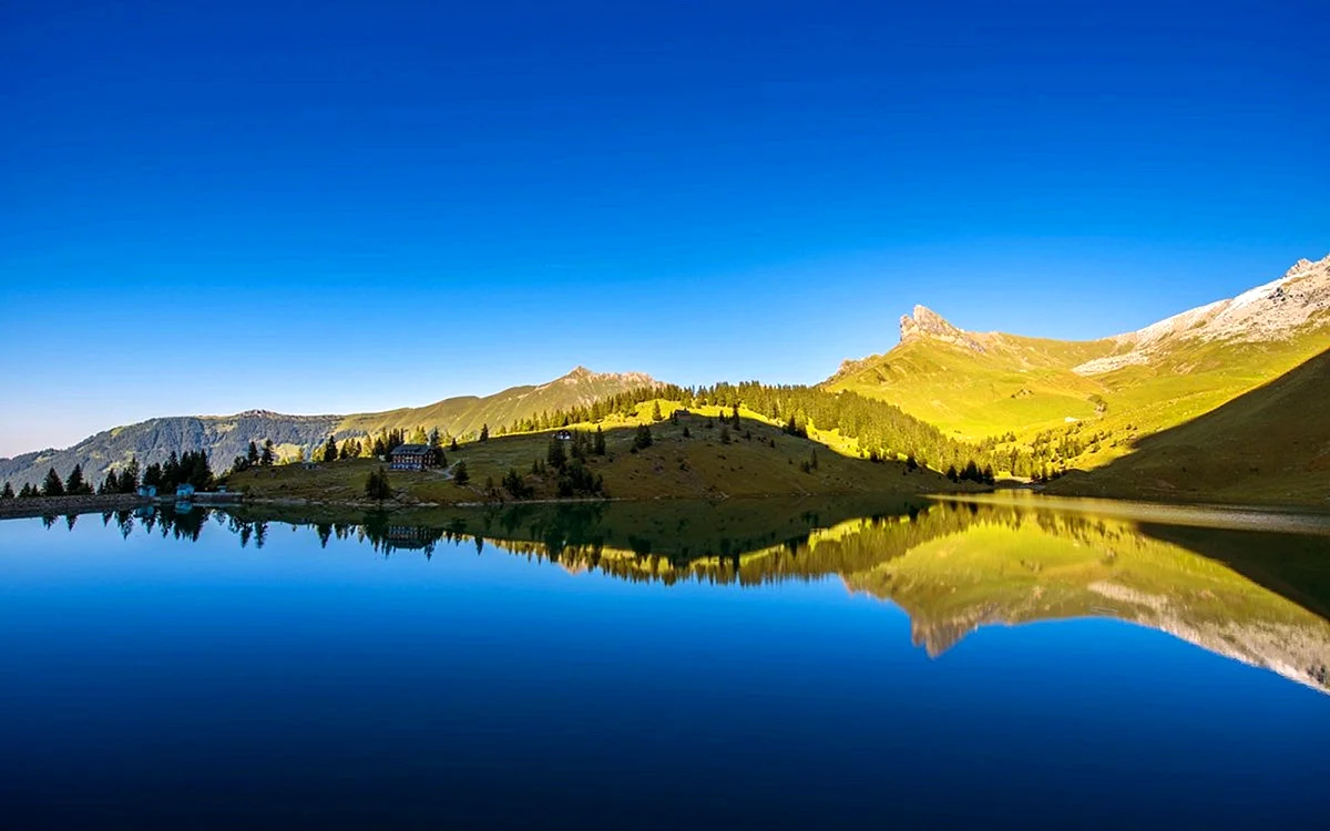 Цугское озеро Швейцария