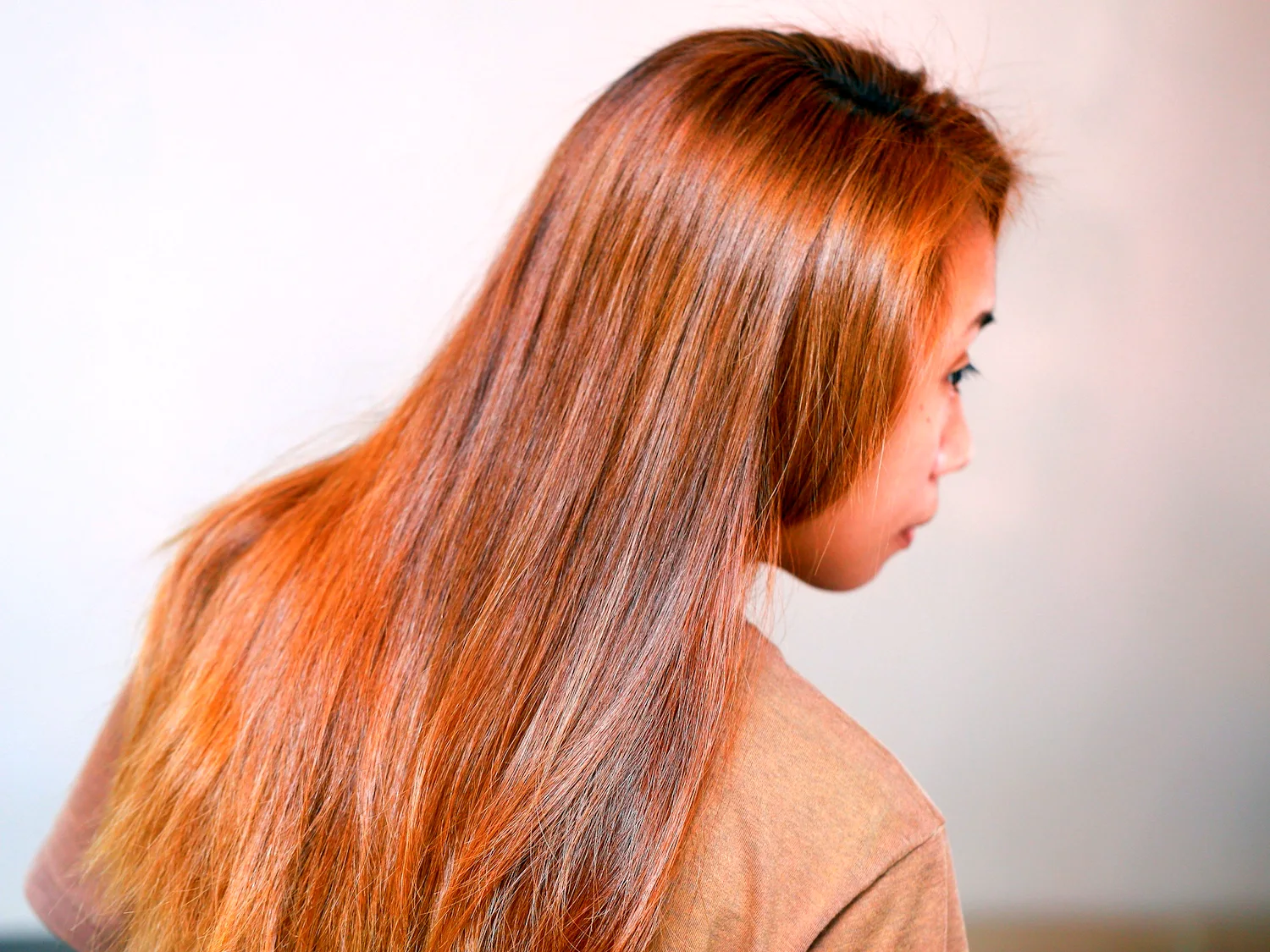Цвет волос корица