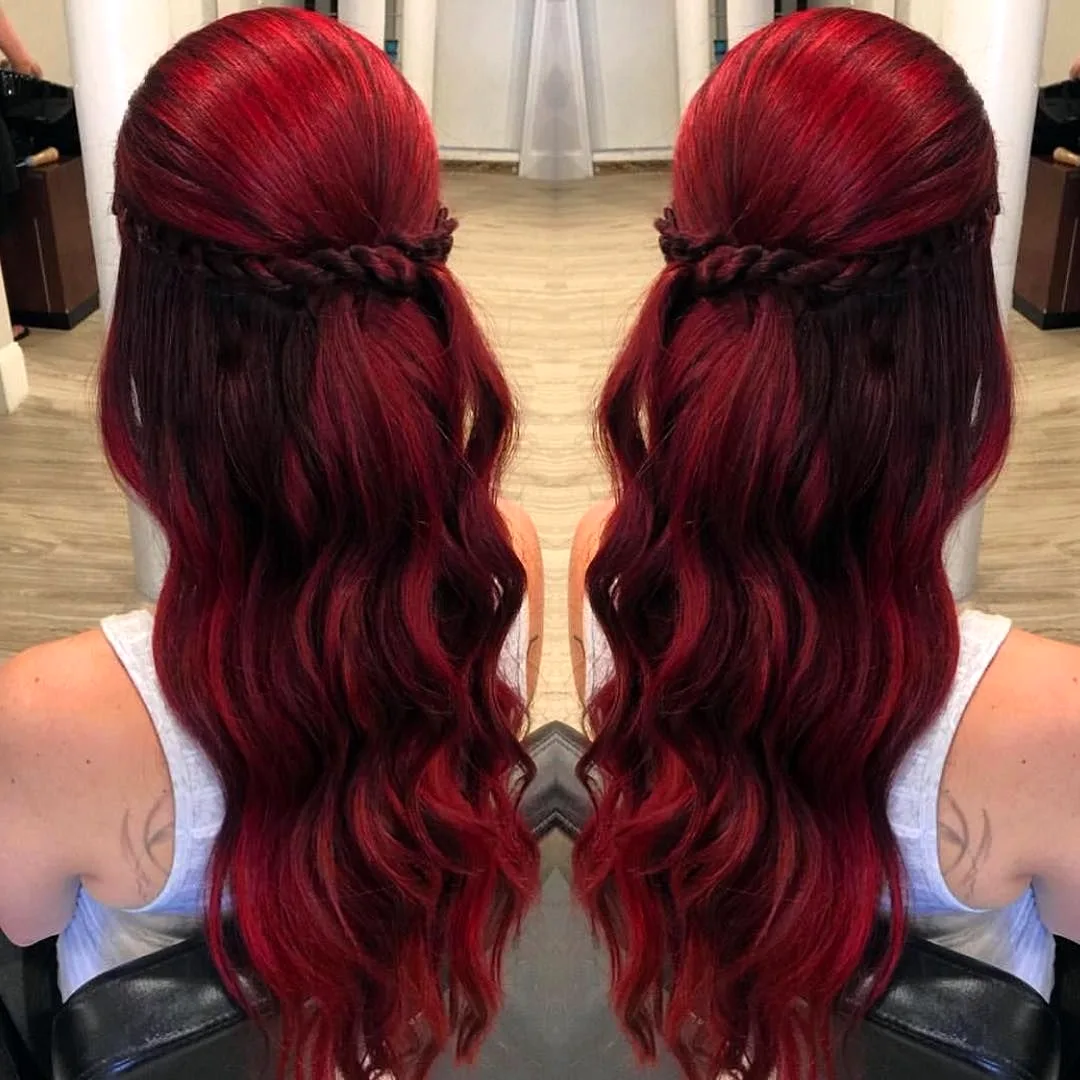 Red укладка для волос