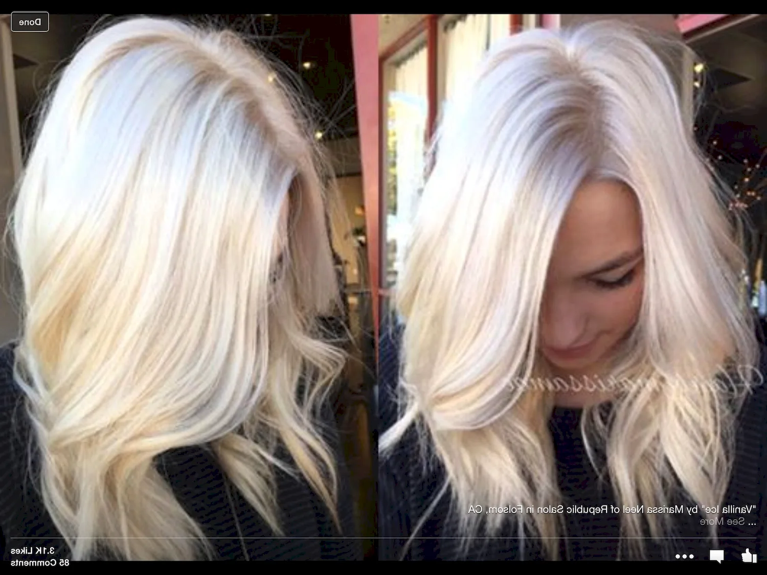 Цвет волос Скандинавский блондин