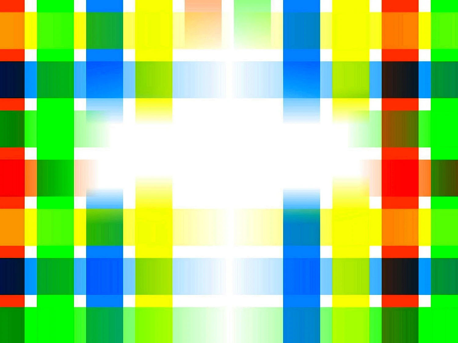 Цветные квадраты на белом фоне