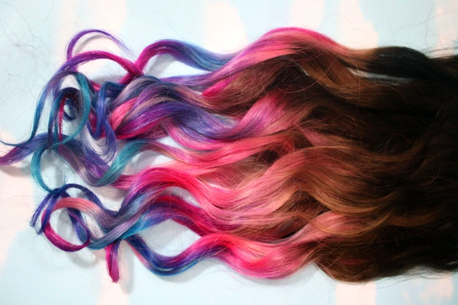 Цветные Локоны для волос