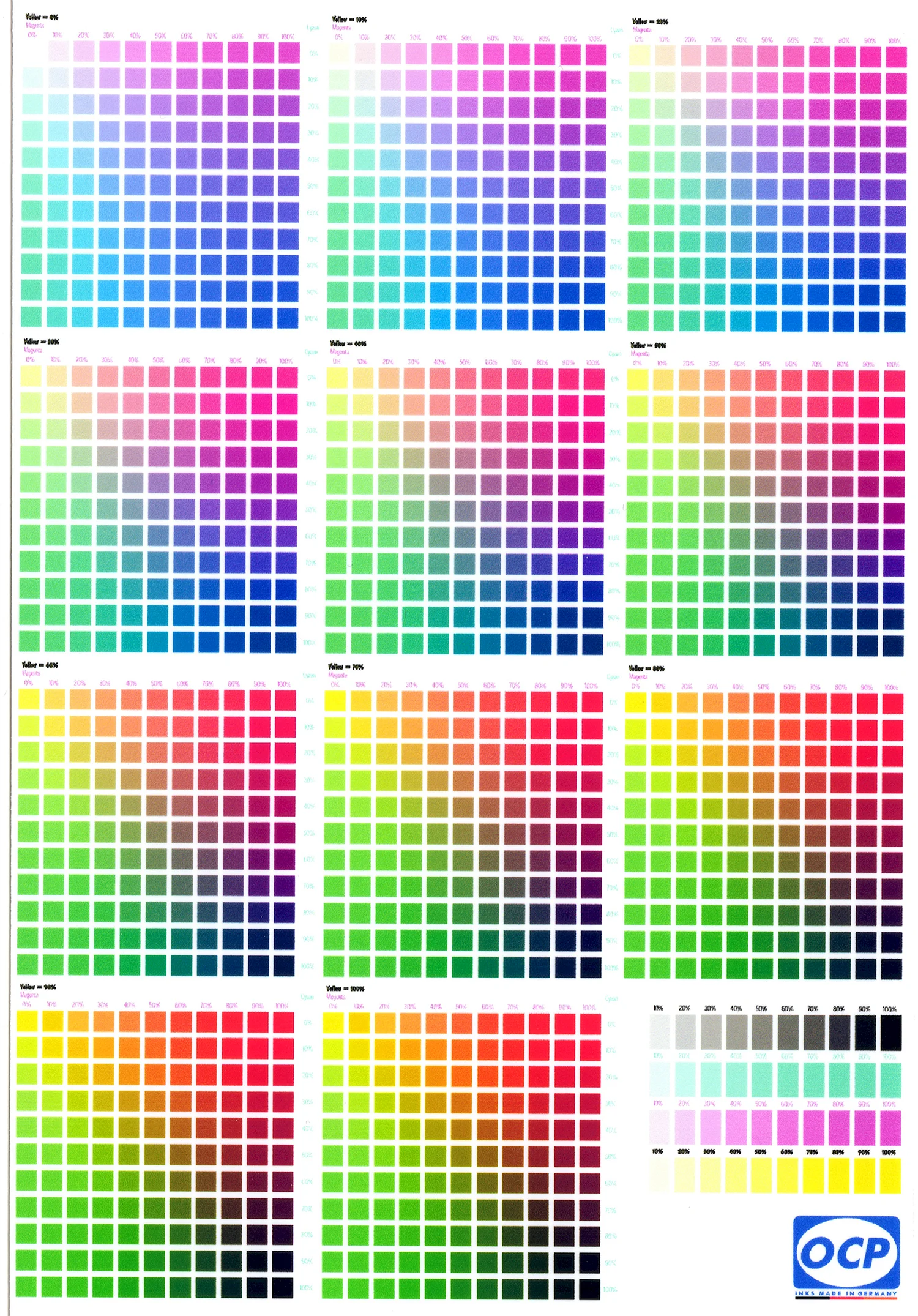 Цветовая таблица Смук