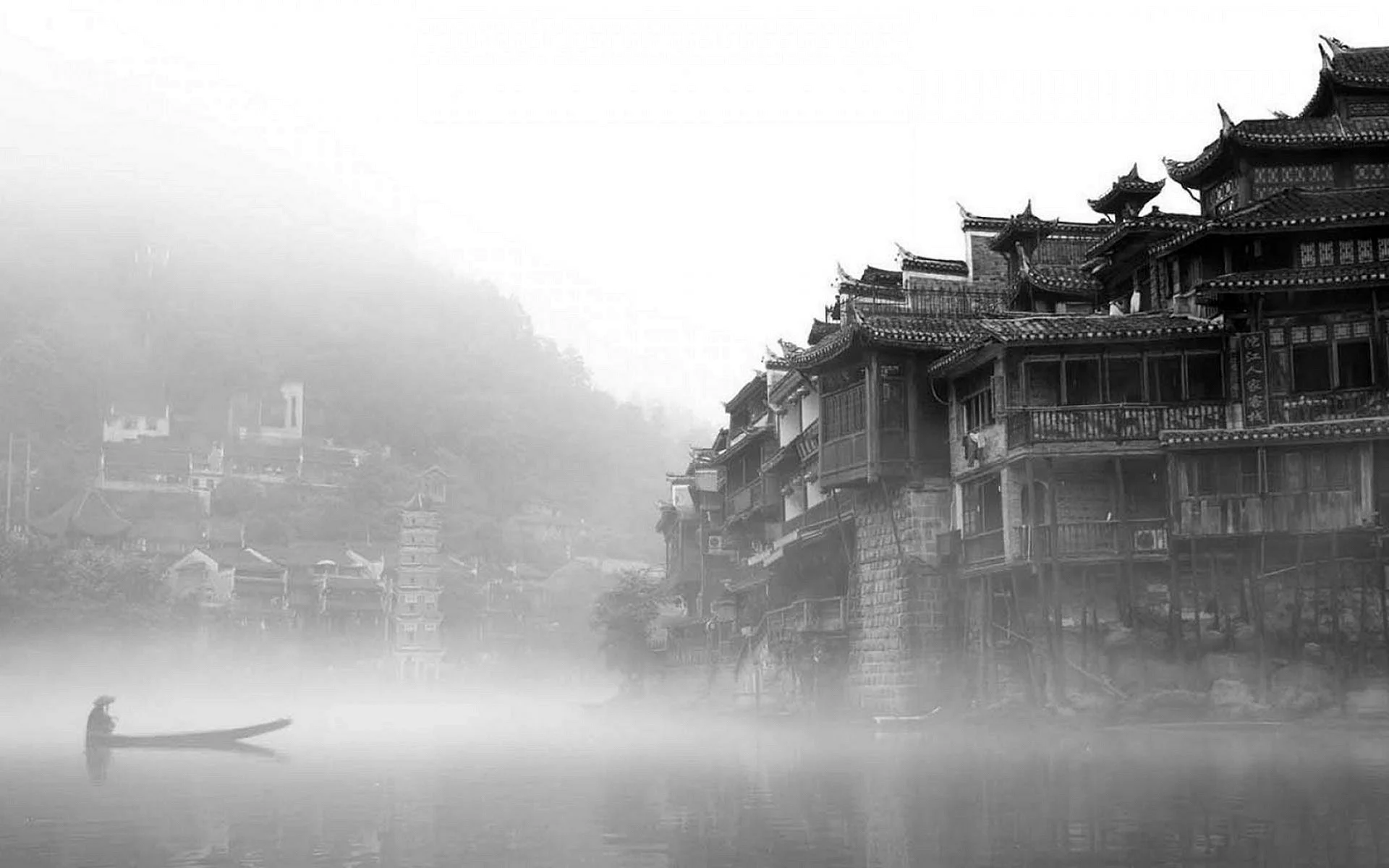 Туманный храм Китай