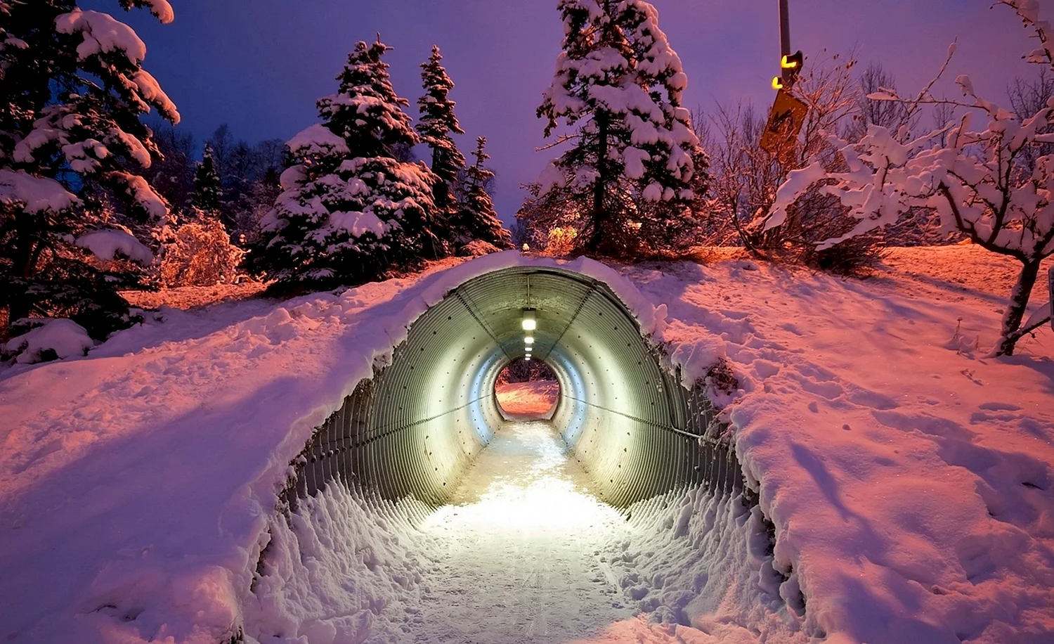 Туннель для животных под хайвеем, Финляндия
