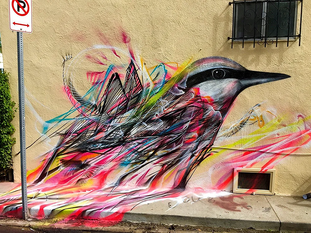 Уличное искусство граффити