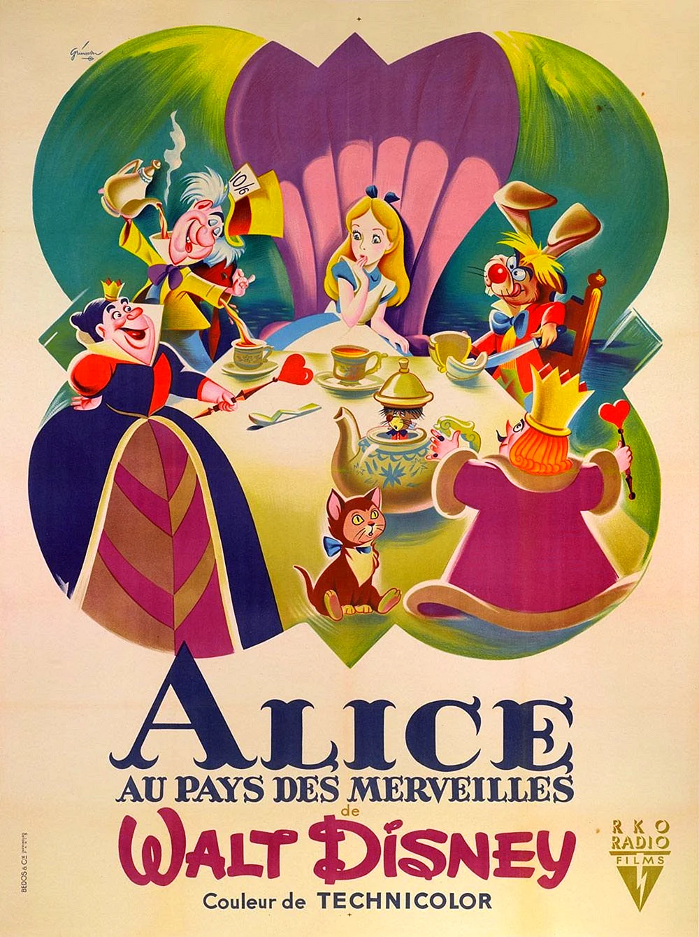 Уолт Дисней Алиса в стране чудес 1951