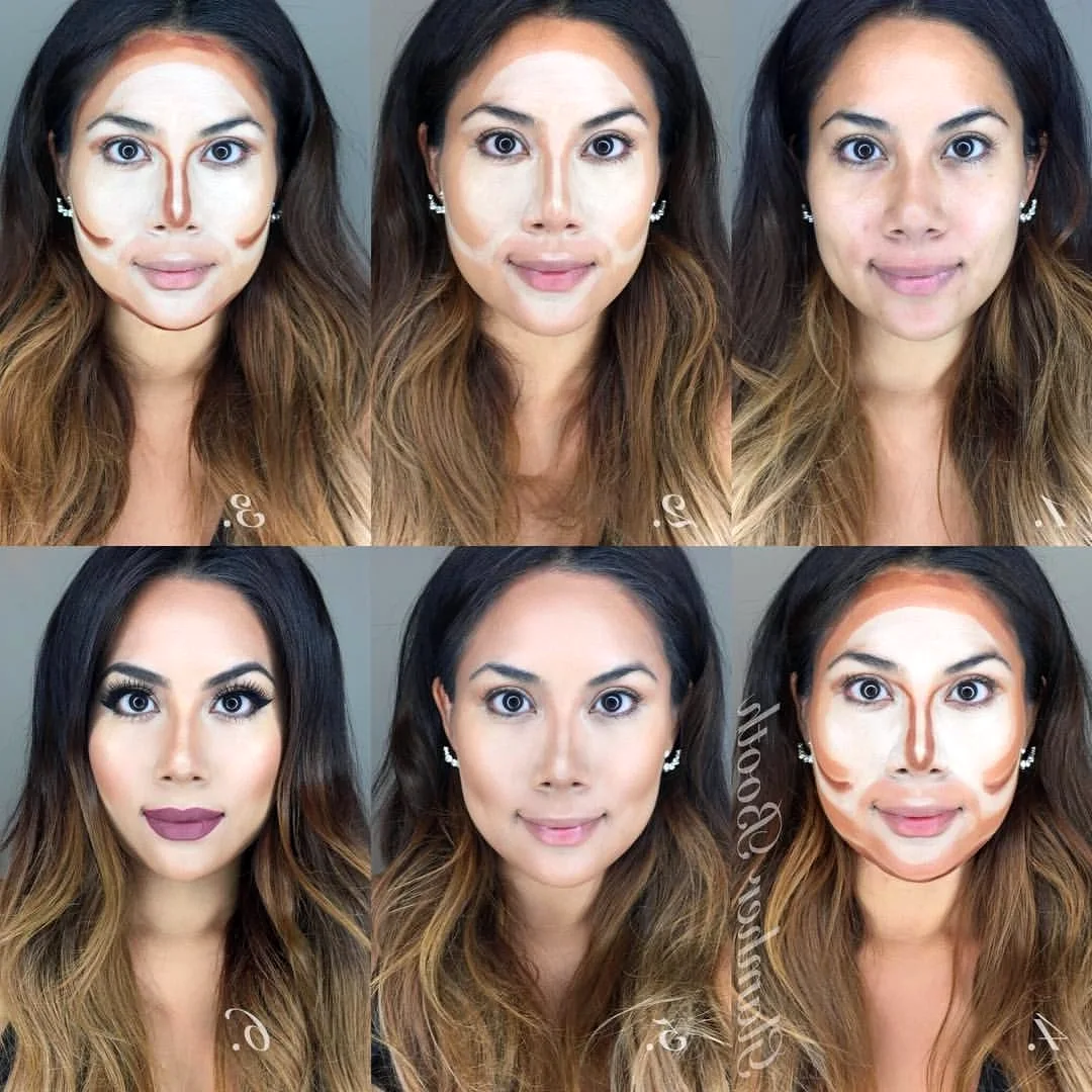 Уроки макияжа контурирование лица