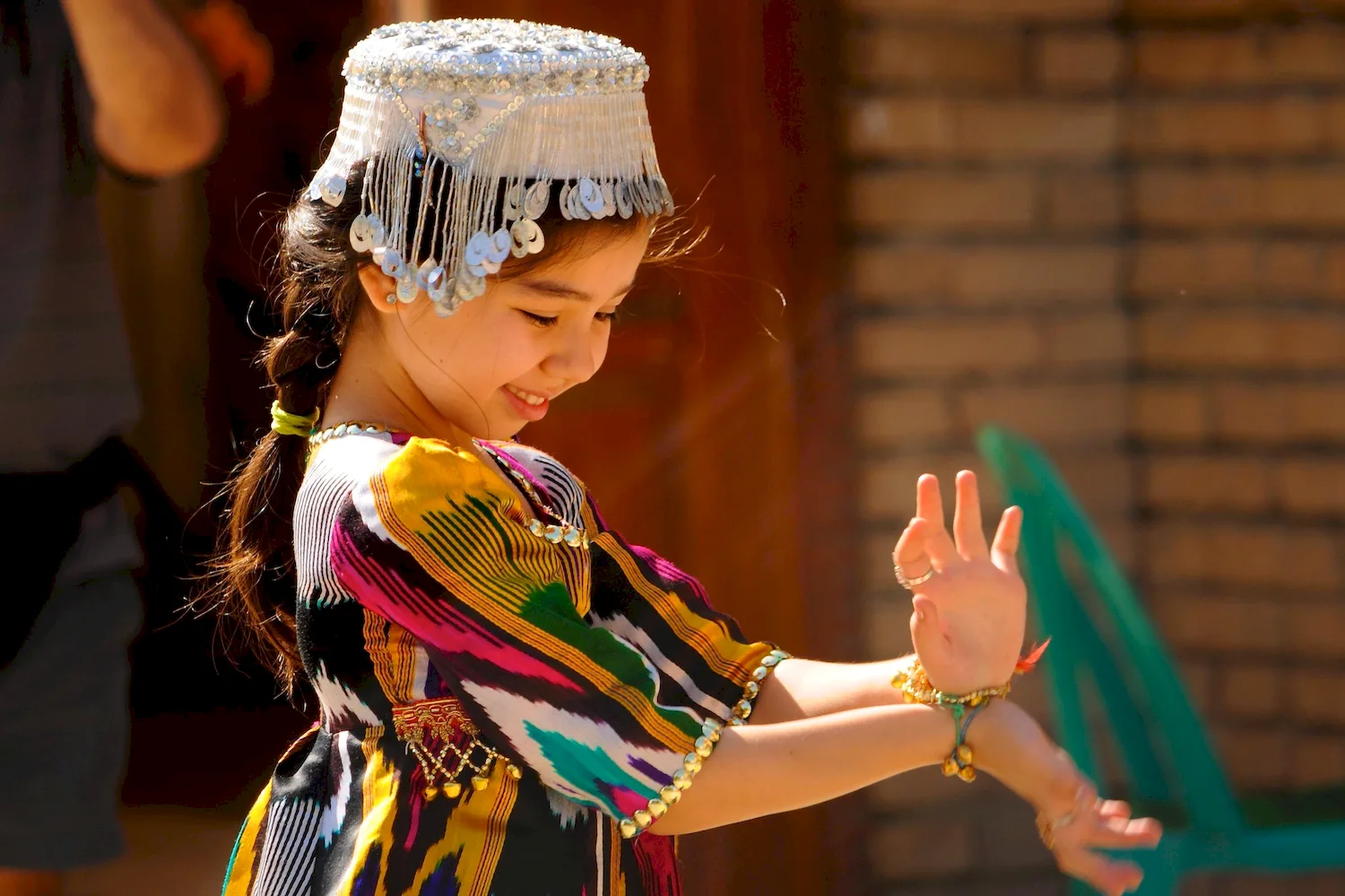 Узбекский костюм для девочки