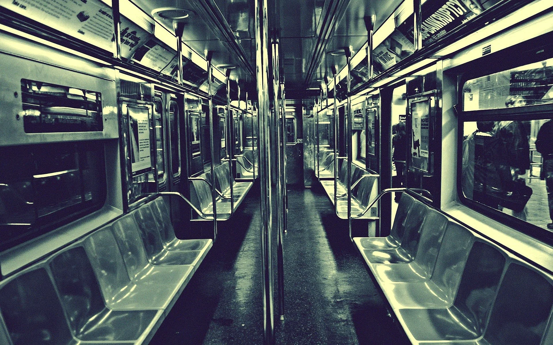 Вагоны метро Нью-Йорка