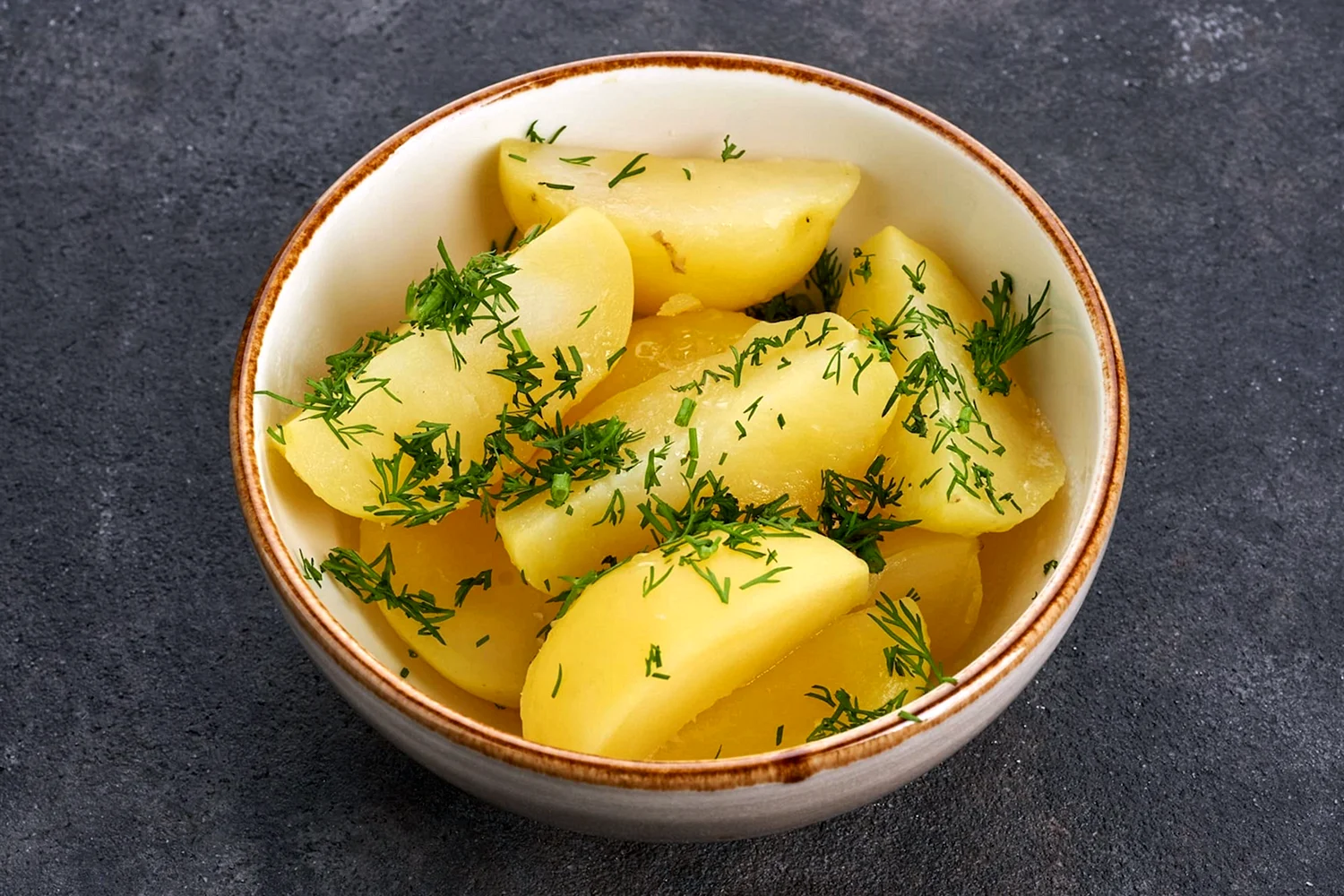 Вареная картошка гарнир