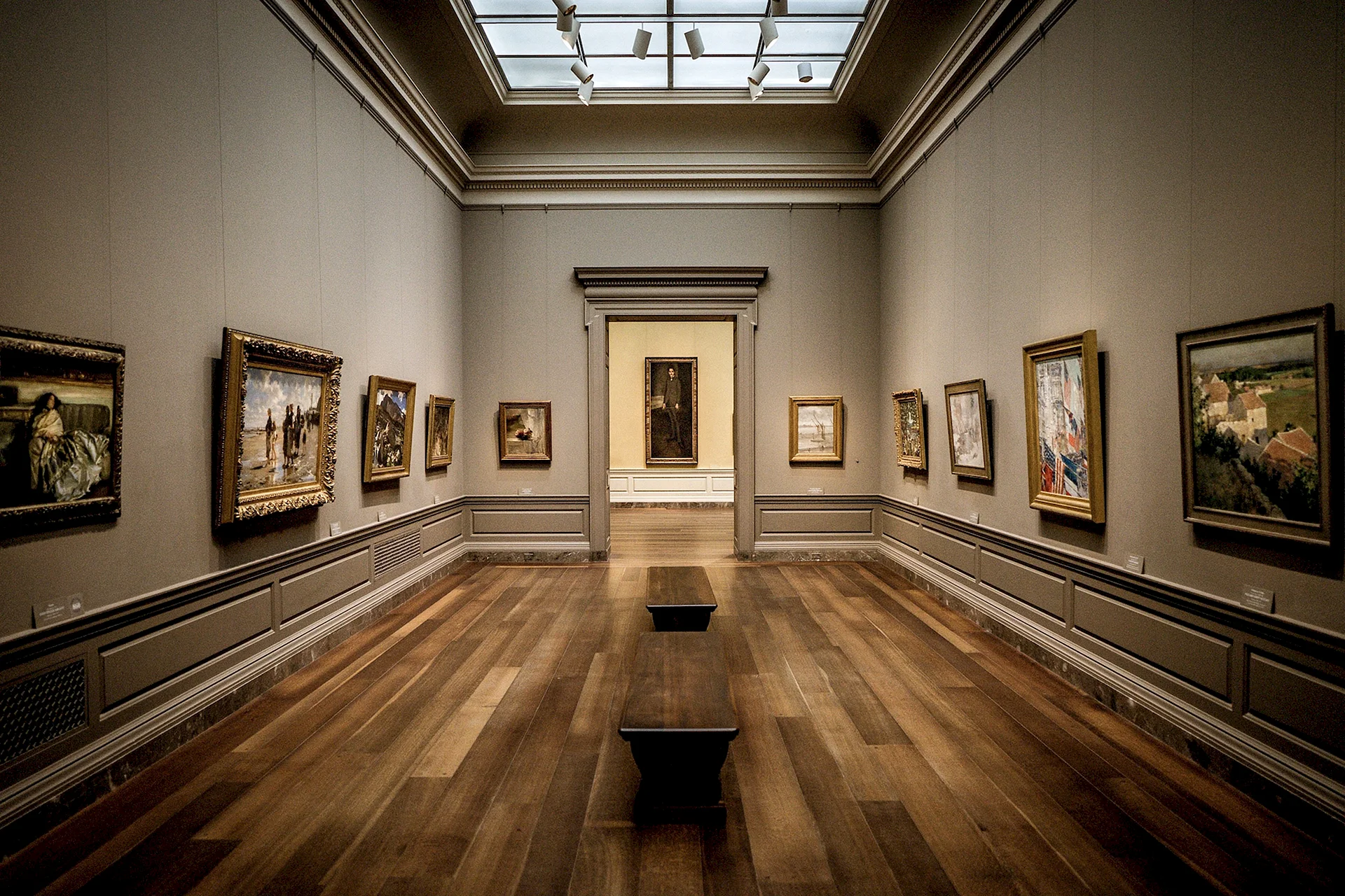 Вашингтонская Национальная галерея интерьер