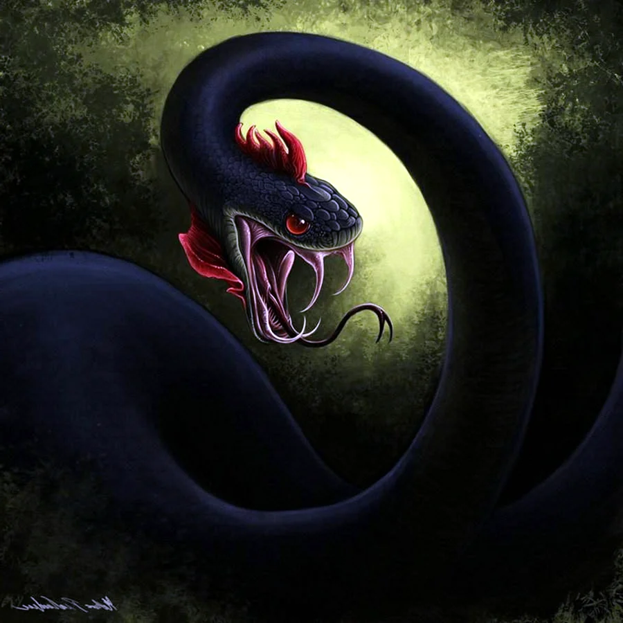 Василиск змей