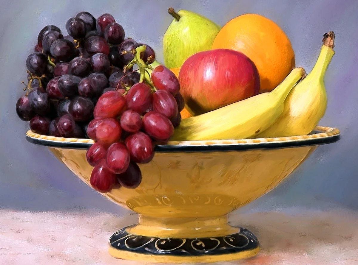 Ваза с фруктами