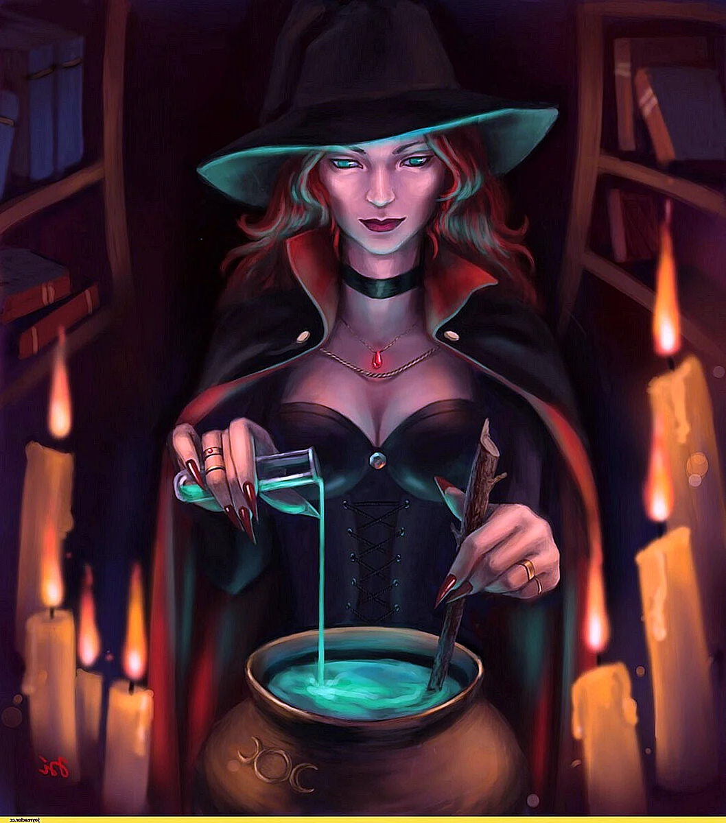 Ведьма Зельеварение